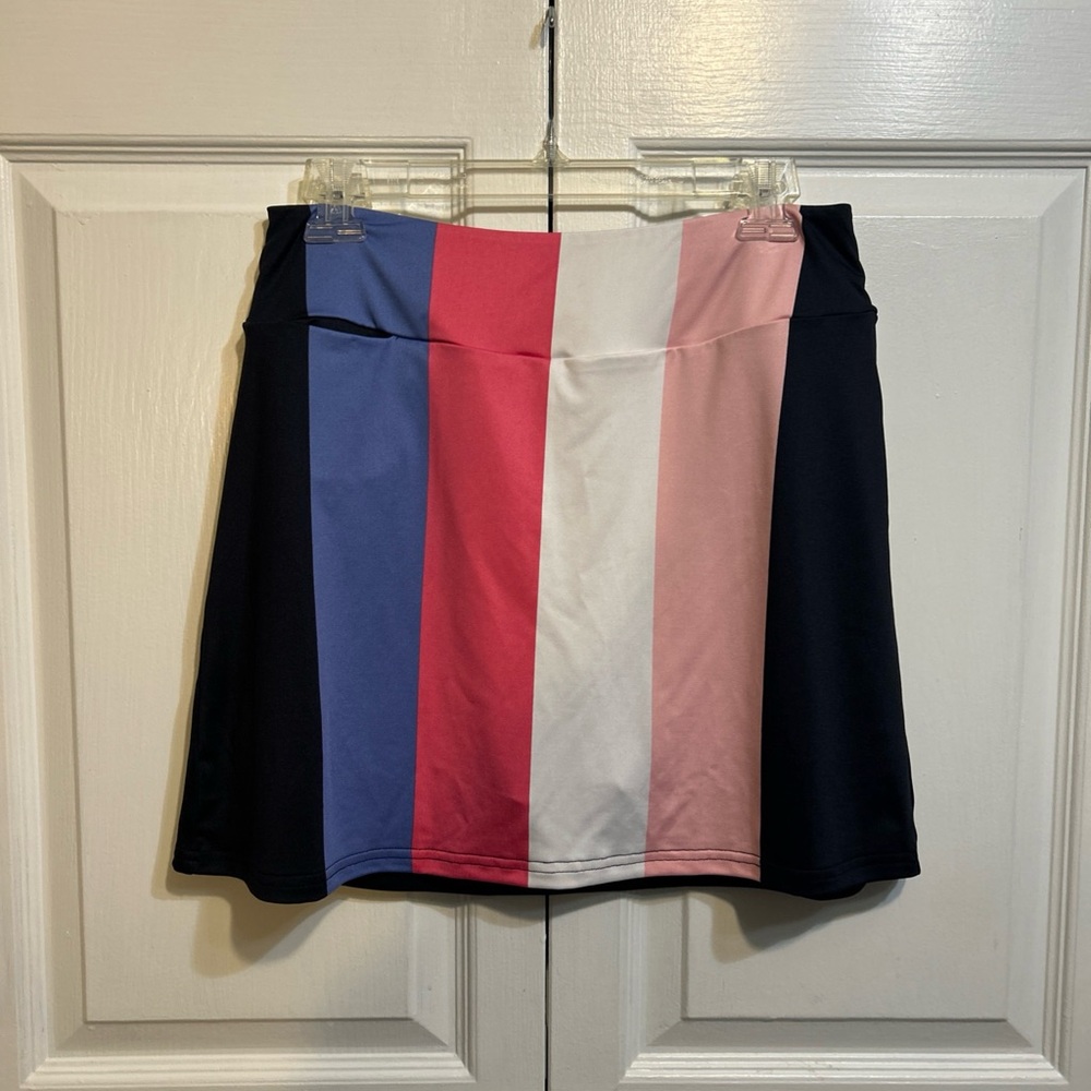 NWT Golftini Skort Pull On  Size L Large Performance Stretch Connection Short